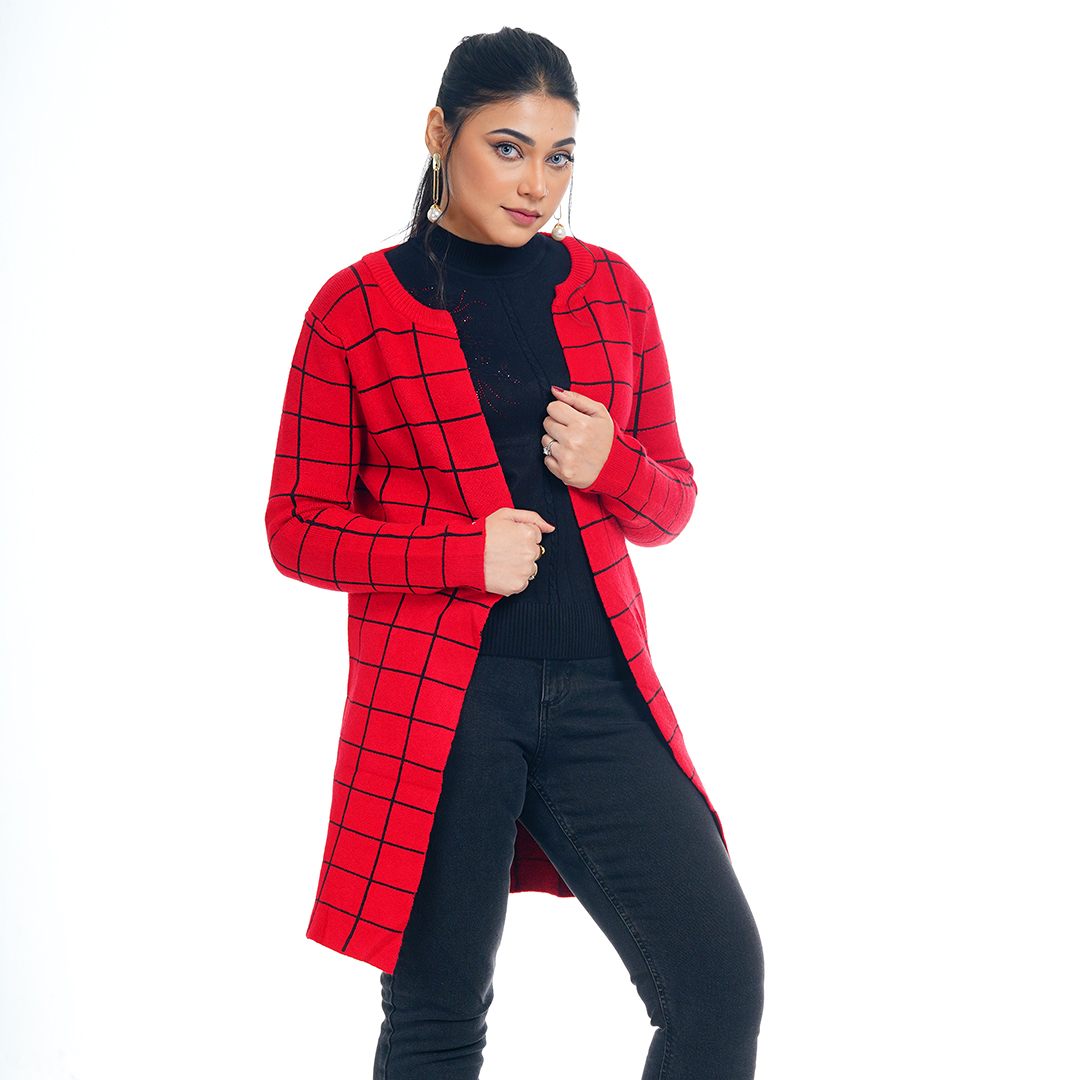 MYTH RED OUTER FOR WOMENS